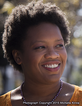Headshot of Nilah Magruder. Photograph copyright Michelle Kinne.