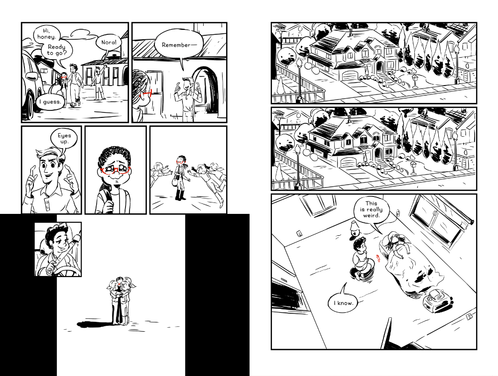 Interior illustration for Creaky Acres.