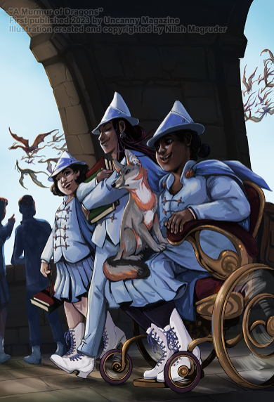 Uncanny Magazine cover illustration for issue 51.