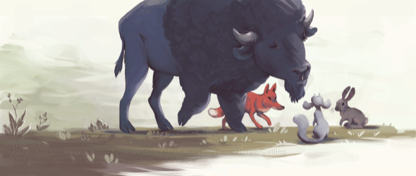 Illustration from the picture book Wutaryoo.