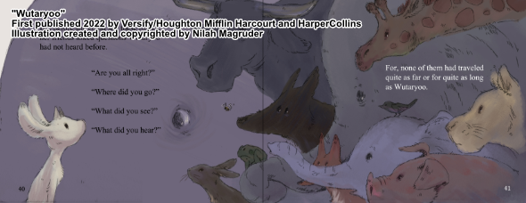 Illustration from the picture book Wutaryoo.